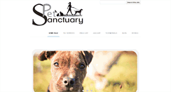 Desktop Screenshot of pet-sanctuary.co.uk
