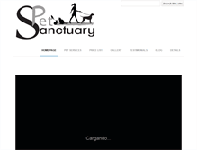 Tablet Screenshot of pet-sanctuary.co.uk